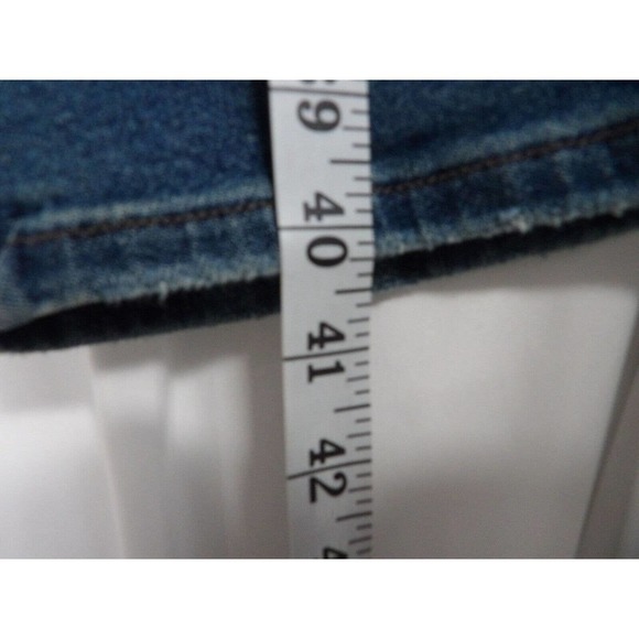 Ava & Viv Womens Blue Stretch 5 pocket Design High Rise Straight Jeans Size 22W - Picture 3 of 8
